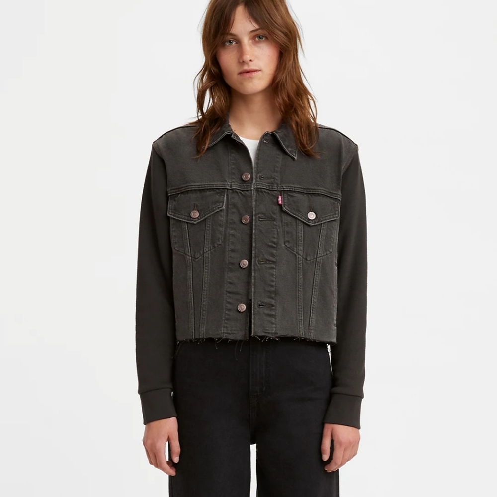 Levi's Ex-boyfriend Trucker Jacket - Picture 1 of 6